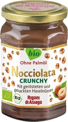 Produktbild von Rigoni di Asiago Nocciolata, Nuss-Nougat Aufstrich, Crunchy ,270g