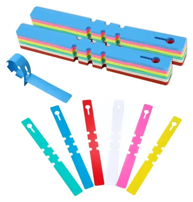 Produktbild von Pflanzenschilder zum Beschriften 180 Stück Wetterfeste Plastikpflanzenetiketten 21 x 2 cm