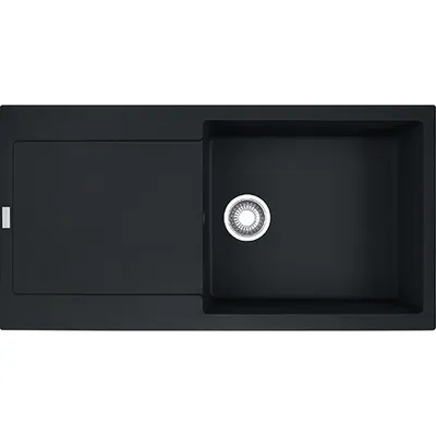 Produktbild von Franke Einbauspüle Fragranit Maris MRG 611-100 XL – Black Matt