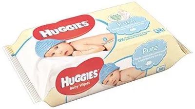 Produktbild von Huggies Pure, Baby-Feuchttuch