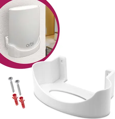 Produktbild von Wandhalterung passend für Netgear Orbi RBK40 und RBS40 Router Satelliten Halter