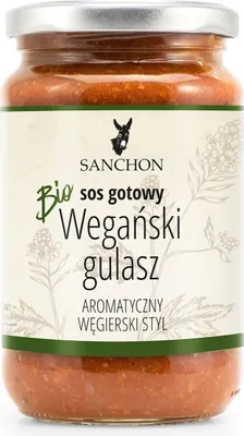 GULASZ WEGAŃSKI BEZGLUTENOWY BIO 330 ml - SANCHON