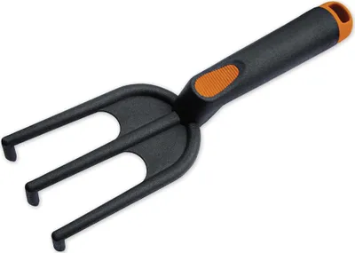 Produktbild von Bradas Gartenkralle Fiberglas Breite: 80 mm schwarz / orange