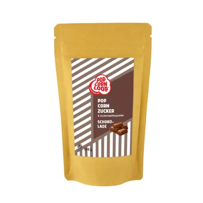Produktbild von Popcornloop® SCHOKOLADE Aroma 500gr perfekt geeignet für Zuckerwatte und Popcorn zum zubereiten Zuhause Süßes Premium Zuckeraroma