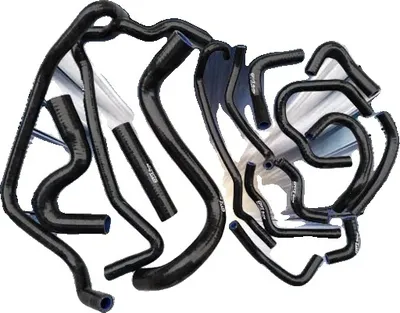 Produktbild von Silikon-Radiator-Kühlerschlauch, hohe Temperaturbeständigkeit, hohe Druckbeständigkeit, schwarz