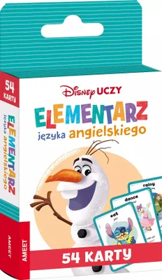 Zdjęcie produktu dla Disney Uczy. Elementarz języka angielskiego. Karty