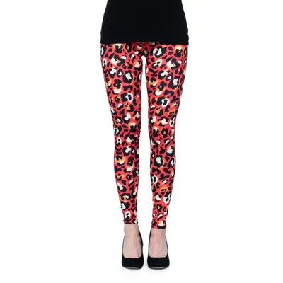 Produktbild von cosey - Leo Line Leggings - Animalprint (Einheitsgröße) - Design D09