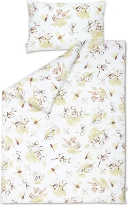 Produktbild von Pepi Baby Bettwäsche - 120x90 mit Kissenbezug 60×40 - 100% Baumwolle Antiallergisch - Kinderbettwäsche Babybettwäsche -     Boho Dreams