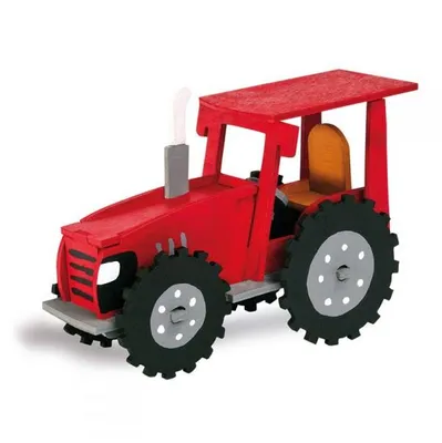 Produktbild von Pebaro Holzbausatz Traktor 851-1, Holzkonstruktion, Sperrholz