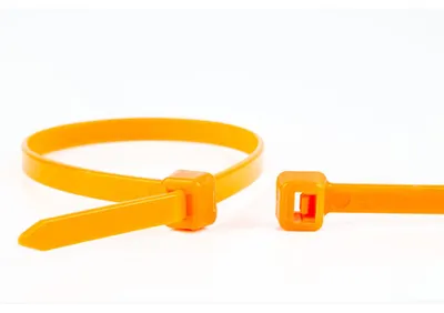 Produktbild von WKK Kunststoffkabelbinder Orange 200x3,6mm 100 St.