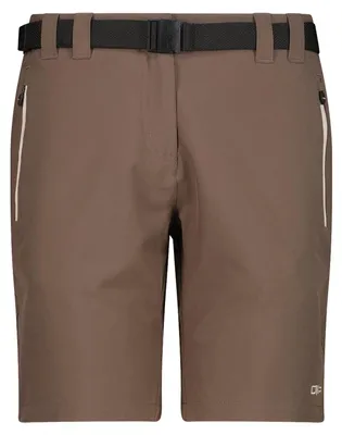 Produktbild von CMP Damen Trekking Bermuda Shorts mit Gürtel und Dry Function braun 36