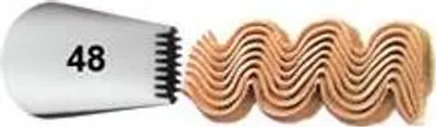 Produktbild von Wilton Decorating Tip #048 Basketweave Carded