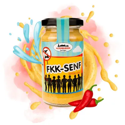 Produktbild von Camper FKK Senf, 200 ml