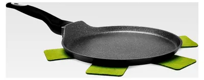 Produktbild von EcoEnergy Crêpe-Pfanne, antihaftbeschichtet, Aluminium, Schwarz