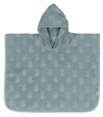 Produktbild von Badeponcho Frottee Miffy Jacquard - Sea Green