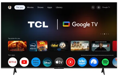 Produktbild von TCL V6C 75V6C, 190,5 cm (75"), 3840 x 2160 Pixel, DLED, Smart-TV, WLAN, Metallisch