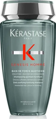 Produktbild von Kerastase Genesis Homme Bain De Force Quotidien Strengthening and Cleansing Shampoo 250ml
