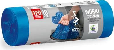 Productafbeelding van Müllzakken 120 liter, afvalzakken, afvalzakken, vuilniszak, 10 stuks