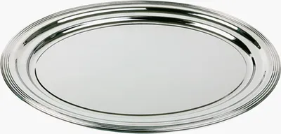 Produktbild von APS Partyplatte CLASSIC (B)460 x (T)340 mm silber