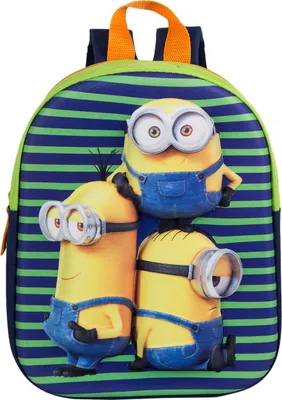Produktbild von Fabrizio Minions 3D Motiv Kinderrucksack 20459-0706