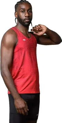 Image de T-shirt sans manches "Apex" de la marque 42k, couleur rose, taille XL. (Couleur : rose, Taille : XL)