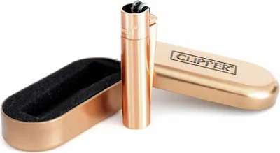 Produktbild von Clipper Metall Feuerzeug: Rose Gold - Matt