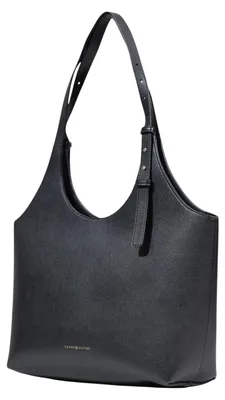 Produktbild von Tommy Hilfiger TH LOGO TOTE Damen Handtasche Schwarz : Größe - UNICA Größe: UNICA
