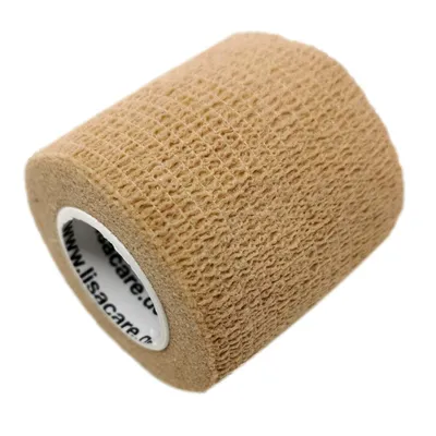 Produktbild von LisaCare selbstklebender Verband - Beige - 5cm x 4,5m