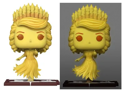 Imagen del producto de Figura de vinilo POP! Movies, "El fantasma del pasado" de Navidad, 9 cm