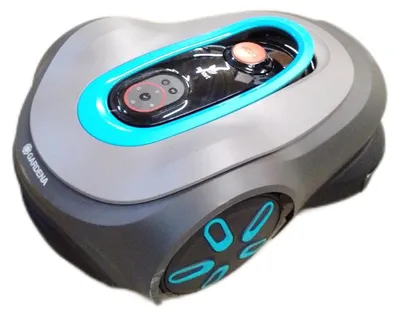 Productafbeelding van Robomower smart SILENO, geschikt voor oppervlaktes tot 800 m² (grijs/turquoise, lithium-ion batterij, LONA-technologie)