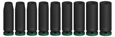 Produktbild von PRO Impact Steckschlüsselsatz Set, 1/2", tief, 9-tlg.