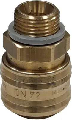 Obrázek produktu pro Spojka pro stlačený vzduch s vnějším závitem 3/8"