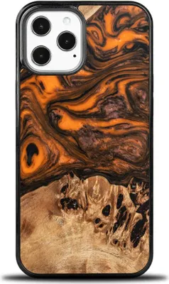 Productafbeelding van Bewood Unieke hoesje voor iPhone 12 Pro Max - Oranje