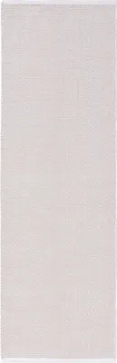 Produktbild von Interiyou Baumwollteppich Riga Weiß 80x250 cm