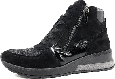 Produktbild von Waldläufer Clara Damenschuhe Schnürer Stiefelette Schwarz Freizeit, Schuhgröße:EUR 37 | UK 4
