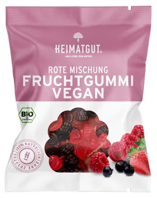 Produktbild von Fruchtgummi - Rote Mischung 100g