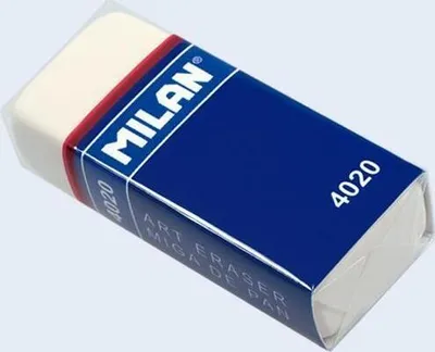 Produktbild von Synthetischer Radiergummi in Kartonhülle (20 Stück) MILAN