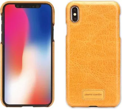 Productafbeelding van Pierre Cardin lederen hoesje voor de iPhone Xs Max