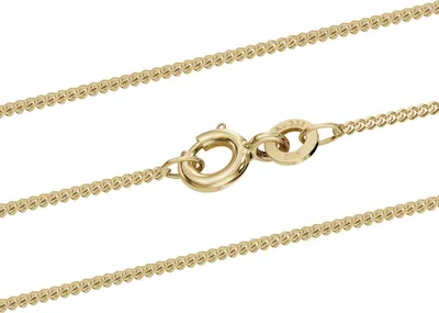 Produktbild von Goldkette Panzerkette Länge 40cm - Breite 1,1mm - 333-8 Karat Gold