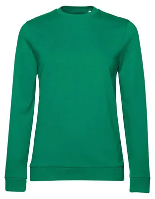 Productafbeelding van B&C - Trui met opdruk "#Set In" voor dames, model LT3204 (XL), kleur: Iers groen