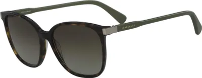Produktbild von Longchamp LO612S Dark havana 54/16/140 Damen Sonnenbrillen