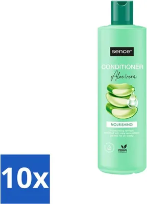 Obrázek produktu pro Sence - Aloe vera - Šampon - Zklidňující - 400 ml - Výhodné balení - 10 kusů