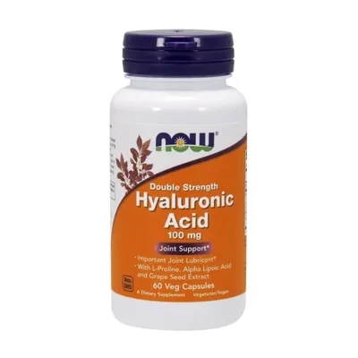 Produktbild von NOW Foods 100 mg, Hyaluronsäure, 60 Kapseln 173