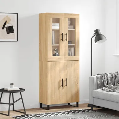 Zdjęcie produktu dla vidaXL Deska wysoka dąb sonoma 69,5x34x180 cm Materiał drewnopochodny
