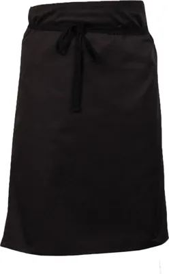 Produktbild von BonChef Schürze, 61 cm lang AB242 (Einheitsgröße) (Schwarz)