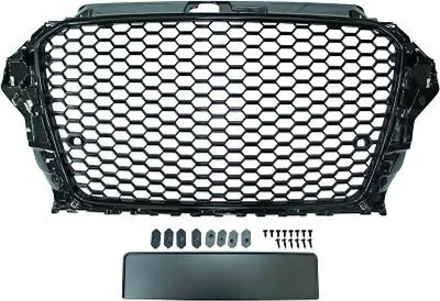 Produktbild von DIEDERICHS 1033241 Kühlergrill Frontgrill für AUDI A3 Sportback (8VA, 8VF) Schwarz