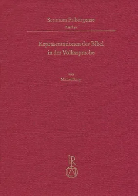 Produktbild von Repräsentationen der Bibel in der Volkssprache
