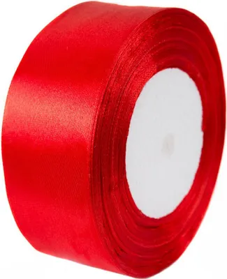 Produktbild von Dekolo Satin Schleife Hochzeit Satinband Geschenkband Schleifenband Geburtstag Deko 38mm x 32m Rolle Rot