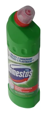 Zdjęcie produktu dla Domestos Przedłużona Moc Pine 750Ml - Płyn Do Łazienki, Mocne Czyszczenie
