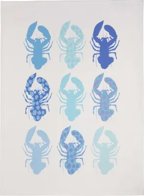 Produktbild von Pichler OCEAN Geschirrtuch blau 70x50cm